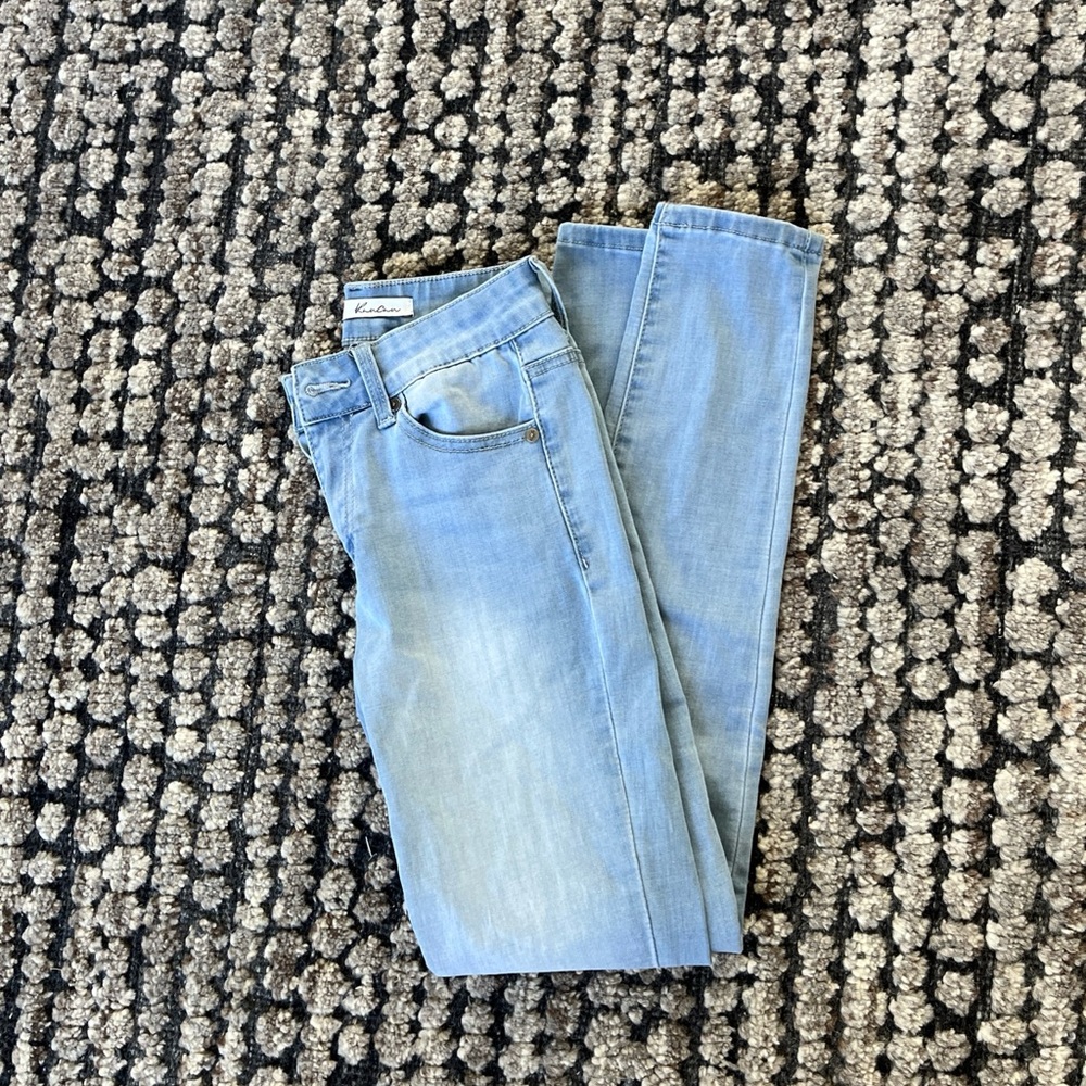 KanCan woman’s Slim Jeans in Light Blue